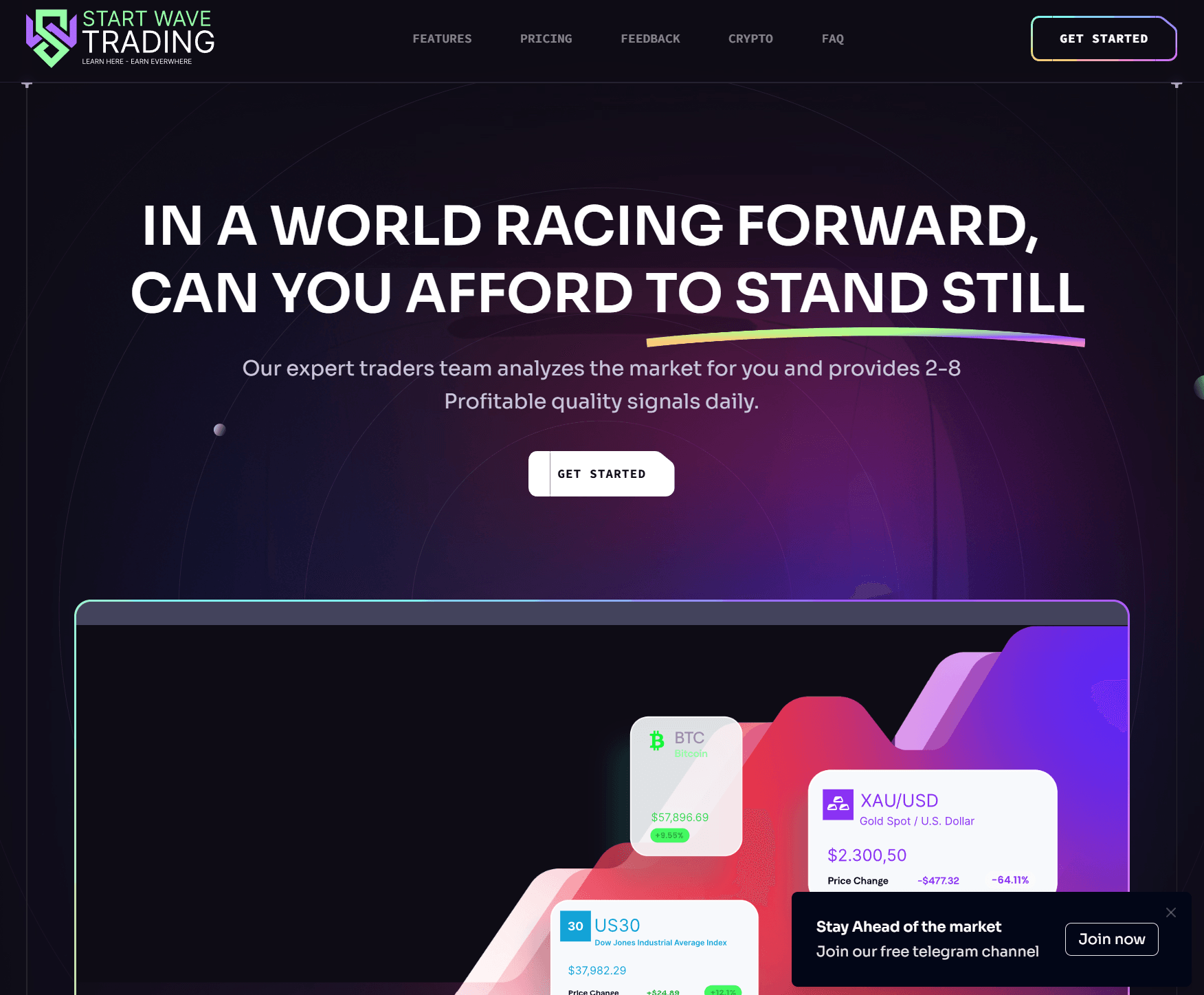 Start wave trading